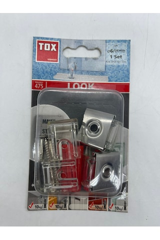 Tox Look Ayna Montaj Dübel Vida Seti