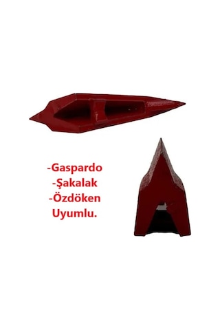 Havalı Mibzer Çelik Döküm Ayçiçek Ekim Balta Ucu 8 Cm