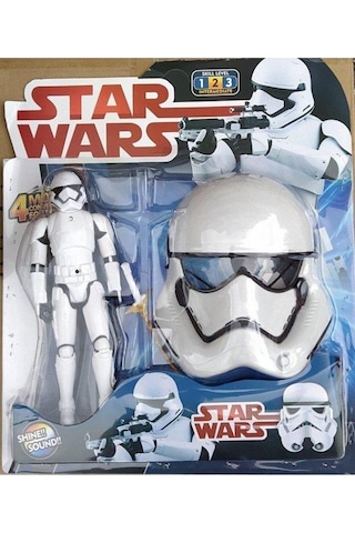 Star Wars Figür Maske Seti - Stormtrooper Figür - Yıldız Savaşlar