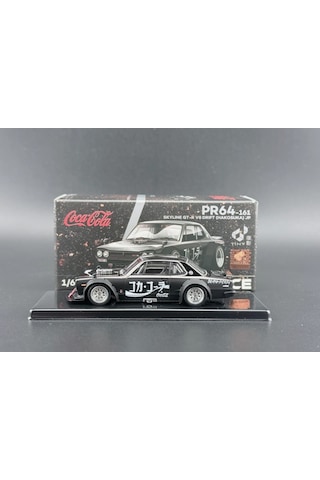 Pop Race Nissan Skyline Gt-r Drift Coca Cola Zero Jp Black Chrome 161 1/64 Özel Seri