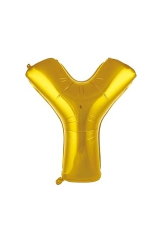 1 Rakam Altın Folyo Balon 40 Inç Genel