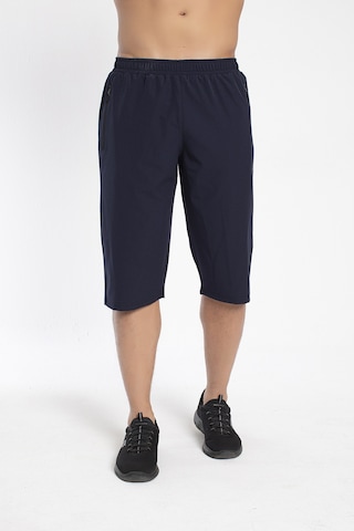 Crozwise 8036-01 Lycra Armüllü Battal Boy Erkek Spor Kapri