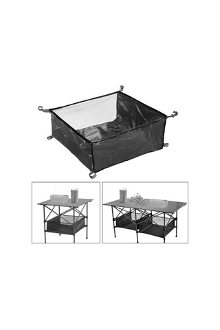 Homyl Döngü Askıları Ile Masa Altında Saklama 48cmx48cmx20cm Siyah Çok Renkli