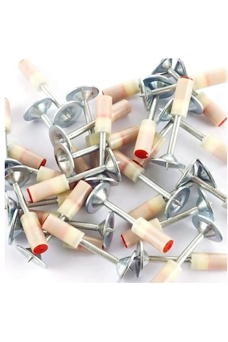 Pul Başlı Barutlu Çivi - 100 Adet