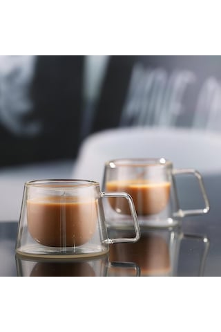 Perotti Double Wall 12476 Cam Kupa 200 ML 2'li