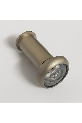 Kalite Kapı Dürbünü Saten 50-75 Mm 14 Mm Delik Çapı Güvenlik Gözetleme Aparatı Metal Gövde