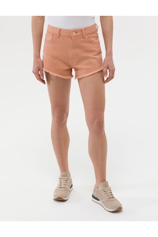 Pierre Cardin Kadın Bisküvi Jean Şort 50262766-vr233 Camel