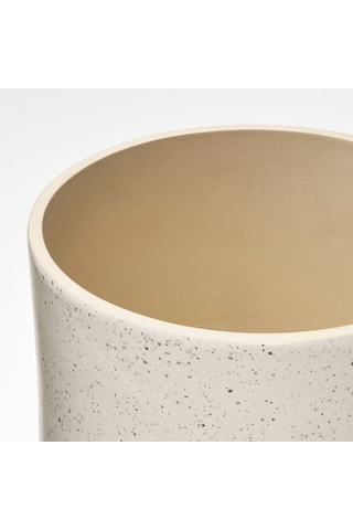 Ikea Sandkorsbar Seramik Saksı Bej 19 Cm İç Ve Dış Mekan Kullanımı İçin