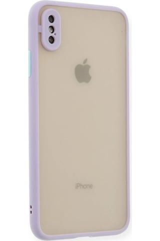 Newface - 72 - iPhone Uyumlu X Kılıf Montreal Silikon Kapak - Csmo-tex - - Mor