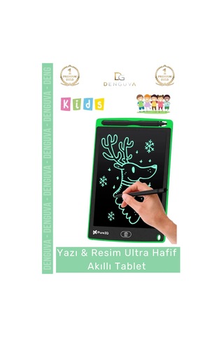 Akıllıtablet Lcd Grafik Dijital Yazı Çizim Tahtası Not Tutma Kalemli Resim Akıllı Tablet 8,5 Inç
