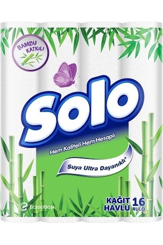 Solo Bambu Kağıt Havlu 16'lı