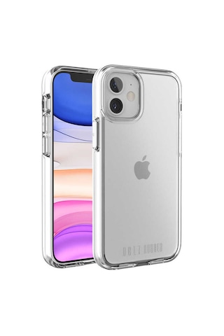 Ugly Rubber Apple Uyumlu iPhone 12 Pro Şeffaf UR Pure Kapak ZORE-216336