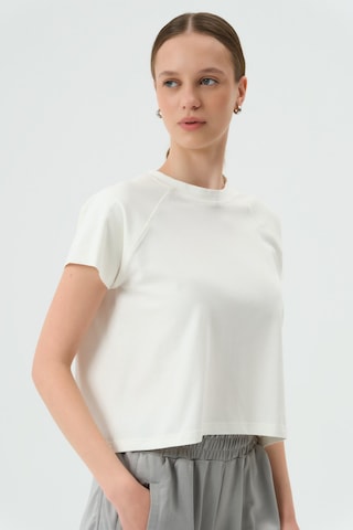 Buly Süprem Vatkalı T-shirt Ekru