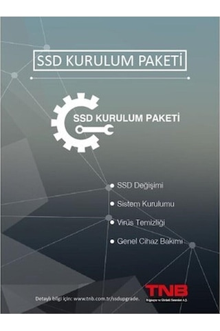 Ssd Montaj Hizmeti Ssdkpkt001