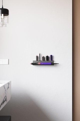 Zift Unique Dyson Airwrap-multistyler Uyumlu Aksesuar Standı Paslanmaz Çelik,vida&bant Çift Montaj Seçeneği Raf. Diğer