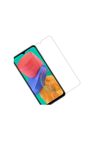 Samsung Uyumlu Galaxy M13 Kırılmaz Ekran Koruyucu Temperli Cam