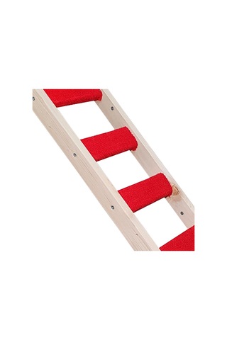 Doğal ahşap duvara veya yere kedi merdiveni Kedi tırmalaması 85cm