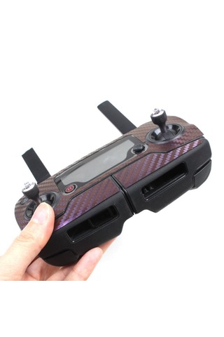 DJI Mavic Pro için Mor Karbon Grafik Su Geçirmez Pvc Cilt Çıkartm