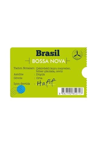 Moliendo Brasil Bossa Nova Yöresel Çekirdek Kahve 250 G