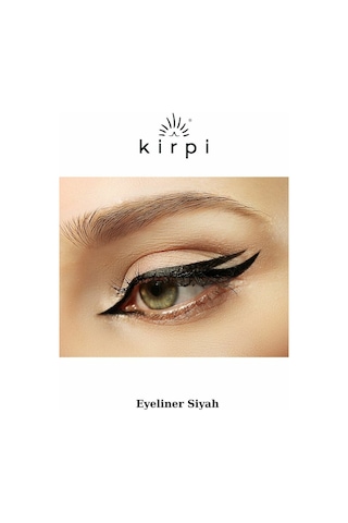 Kirpi Akmayan Eyeliner Göz Kalemi 'siyah' Siyah