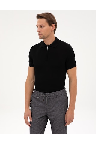 Pierre Cardin Erkek Siyah Kazak /triko 50302609-vr046 Siyah