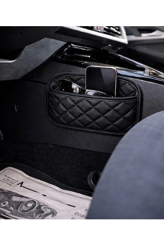 Volkswagen Passat B6 Deri Organizer Cep Düzenleyici Siyah