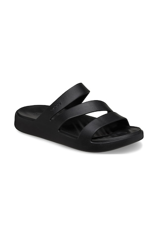 Crocs Getaway Strappy Kadın Terlik Siyah
