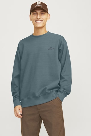 Jack & Jones Erkek Mavi Sweat 12261386 Mavi