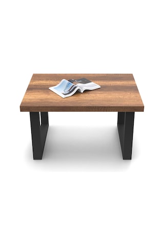 Yurudesign Marken B Ofis Sehpası Metal Ayaklı MN02-BA Barok