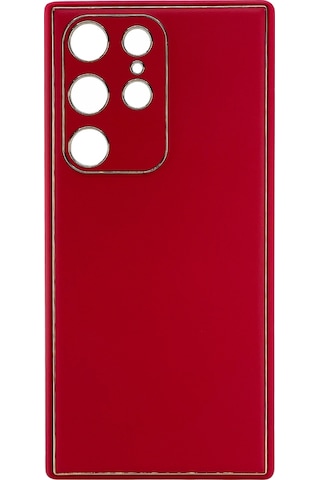 Nettech Samsung Galaxy S23 Ultra Uyumlu Coco Leather Seri Arka