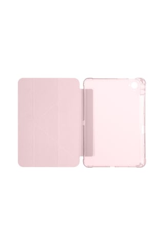 Xiaomi Pad Mini 8.8 İnç İle Uyumlu Kalem Bölmeli Uyku Modlu Katlanabilir Trifolding Tablet Kılıfı Kapaklı Kılıf