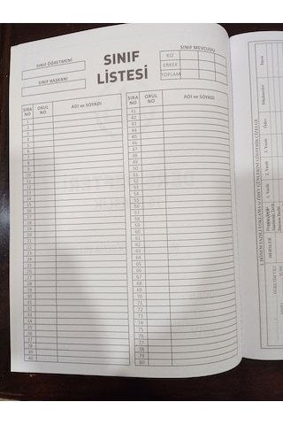 Ders Defteri 10 Derslik
