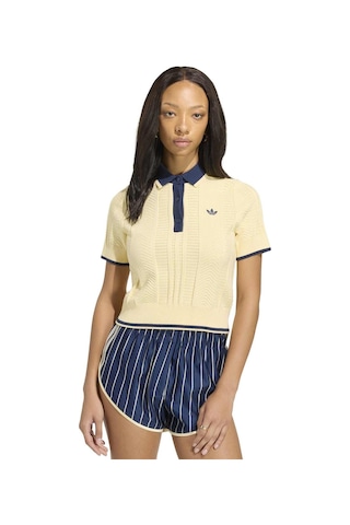 Kt1862-k Adidas Polo Sh Sleeves Kadın T-shirt Kt1862-k Sarı