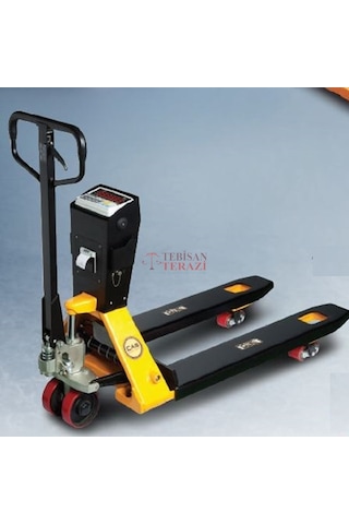 Cps 2000 Kg X 1 Kg  Tartım Yazıcılı  Transpalet Baskülü