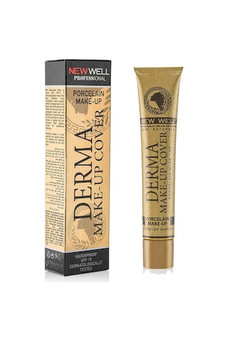 New Well Derma Make-up Cover Foundation 004 Copper