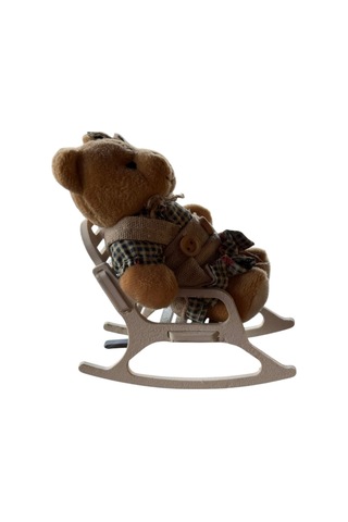 Kalemlik-ayıcık- Kırmızı Beyaz- Sima Mantar Çiçekli Üç Gözlü Kalemlik Düzenleyici Kırmızı