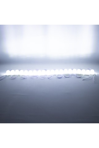 Powermaster Modül Led 12v 1.5w Soğuk Beyaz 2835 85x73 Mm Ip65 240-260lm 180 Derece