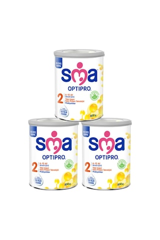 SMA Optipro 2 Probiyotik Devam Sütü 800 gr 3 Adet