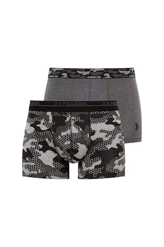 U.S. Polo Assn. Erkek Antrasit Melanj 2 Li Boxer 80346