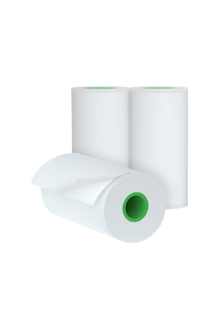 Fosenze A6/a8/a9 Uyumlu 2 Yıl Dayanıklı Siyah Yazı Beyaz Termal Etiket Kağıdı - 3 Adet/kutu