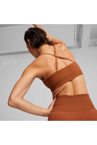 Puma Move Shapeluxe Seamless Kadın Kahverengi Bra 52436281 001