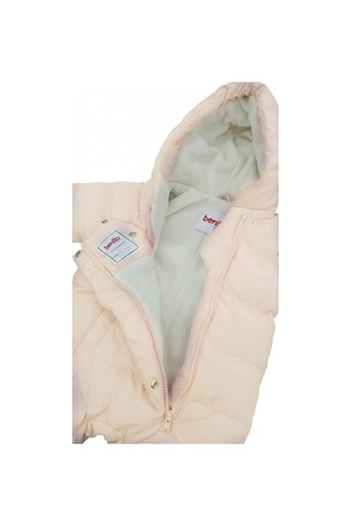 Benitto Kids Kız Bebek Astronot Tulum 51376 Krem