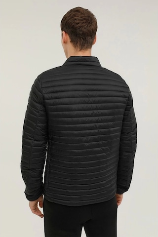 Lumberjack Perry Coat 1sn21 Erkek Mont - Siyah Sıyah Siyah
