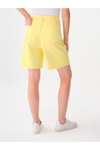 Regular Fit Kadın Şort Lacivert