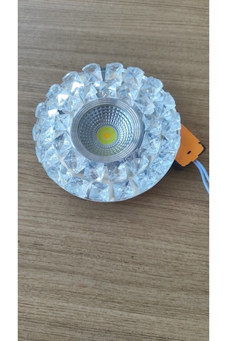 Enbright 5w Kristal Spot Led Armatür En-8202 Beyaz