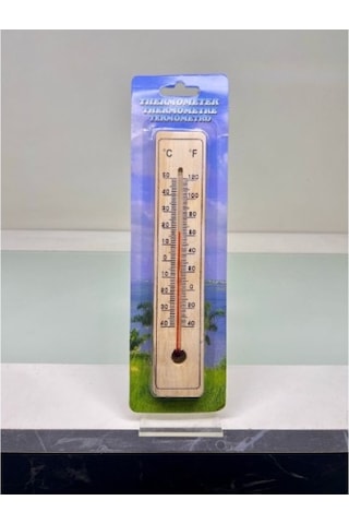 Periboia Ahşap Termometre