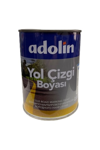 Adolin Yol Çizgi Boyası Beyaz Sarı 0.875 KG