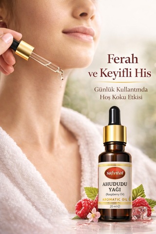 Ahududu Yağı 20 Ml Aromatik Yağ Yoğun Meyve Kokusu Cilt Saç Ve Ortam İçin Keyifli Kullanım