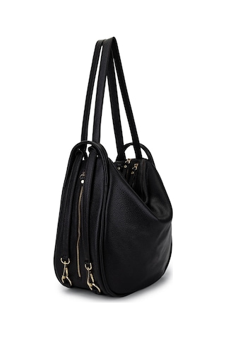 Bruno Shoes Bruno Rossi Bag Kadın Hakiki Deri Kahverengi Sırt & Omuz Çantası 1048 Mlx14g Bn Cnt Sk25-26 Caffe Kahverengi