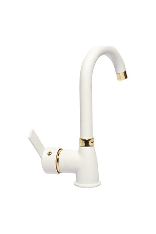 Faumix E.m.a Beyaz Gold Lavabo Bataryası